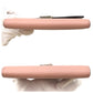 LOUIS VUITTON Tri-fold wallet M62156 leather Pink magnolia Tri-fold wallet Compact wallet Taurillon Clemence Portefeuille Capsine Women Used Authentic
