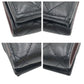 CHANEL Tri-fold wallet leather Black black Tri-fold wallet Compact wallet Matrasse COCO Mark Women Used Authentic