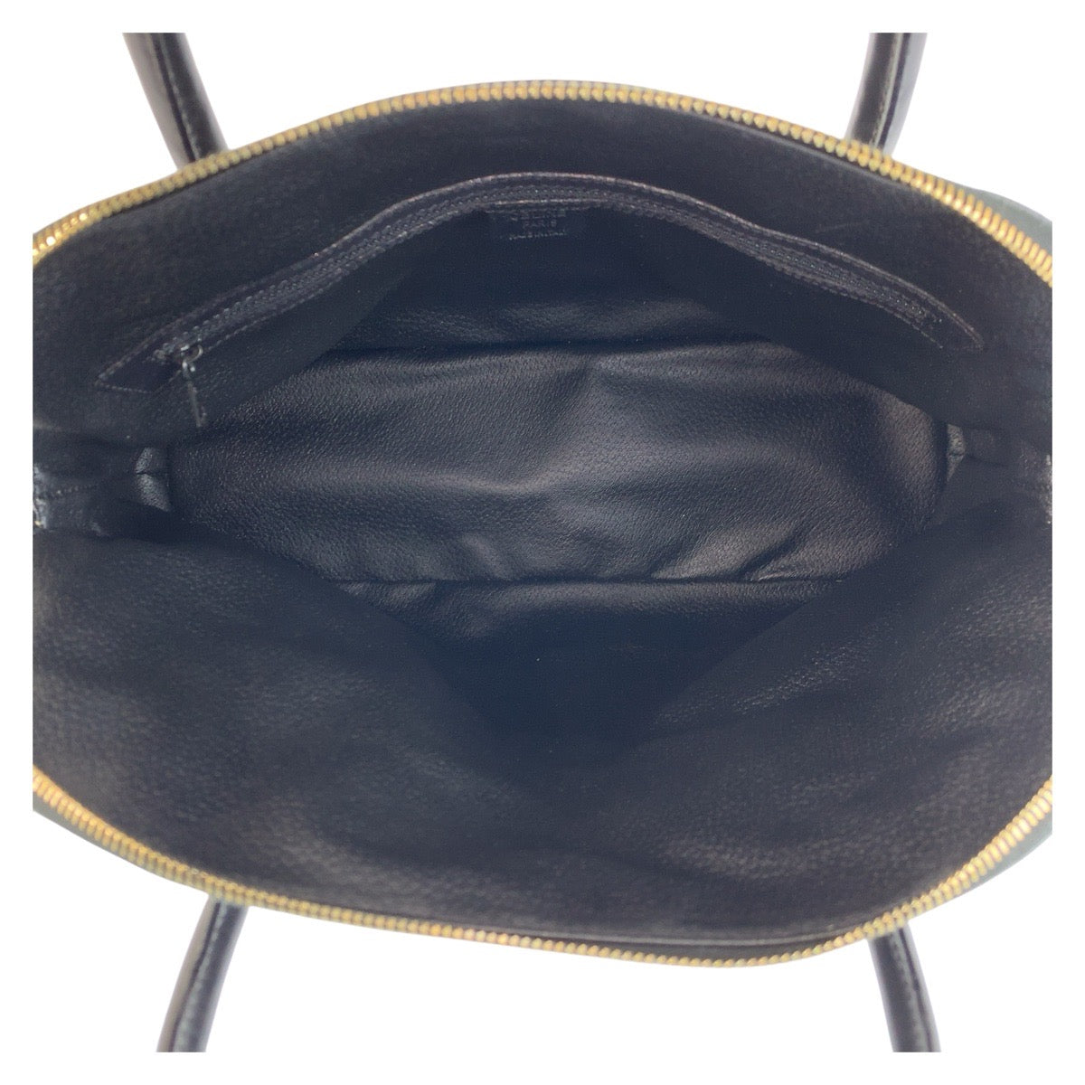 CELINE Handbag MC96 PVC, Leather Brown Black Gold Metal Macadam Women Used Authentic