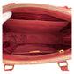 PRADA Handbag leather Pink Gold Metal Handbag Tote Bag Shoulder Bag 2way Safiano Women Used Authentic