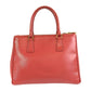 PRADA Handbag leather Pink Gold Metal Handbag Tote Bag Shoulder Bag 2way Safiano Women Used Authentic