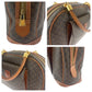 CELINE Handbag MC97/2 PVC Brown Gold Metal Handbags Mini Boston Duffel bag Macadam Women Used Authentic