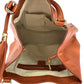 GUCCI Shoulder Bag 282309 leather Bronze GoldMetal Shoulder Bag handbag Soho Interlocking fringe Women Used Authentic