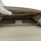 GUCCI Shoulder Bag 421882 leather White Green Red Gold Metal Shoulder Bag Shoulder Bag Sherry line Silvi Women Used Authentic