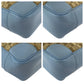 GUCCI Tote Bag 449241 GG canvas, leather Beige Blue Gold Metal Tote Bag Handbag Shoulder Bag 2way Women Used Authentic
