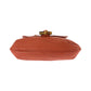 GUCCI Shoulder Bag 338985 leather Orange Brown Gold Metal Shoulder Bag Messenger bag Bamboo Women Used Authentic
