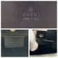 GUCCI Shoulder Bag 001 3761 leather Black black red Bamboo Women Used Authentic