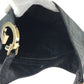 GUCCI Shoulder Bag 203503 leather Black GoldMetal Shoulder Bag Tote Bag Guccisima Women Used Authentic