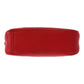 PRADA Shoulder Bag leather Red Gold Metal