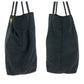 PRADA Tote Bag BR3854 Nylon Black GoldMetal Tote Bag Shoulder Bag Test Triangle With logo Women Used Authentic