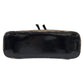 LOEWE Handbag PVC, enamel Brown Black Gold Metal Handbag vanity bag Leopard Women Used Authentic