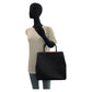 GUCCI Handbag 002 1059 Leather, Bamboo Black black red Bamboo Women Used Authentic