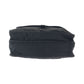 PRADA Shoulder Bag Nylon Black SilverMetal Shoulder Bag Messenger bag Test Triangle With logo mens Used Authentic