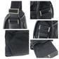 PRADA Shoulder Bag Nylon Black SilverMetal Shoulder Bag Messenger bag Test Triangle With logo mens Used Authentic