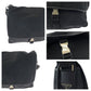PRADA Shoulder Bag Nylon Black SilverMetal Shoulder Bag Messenger bag Test Triangle With logo mens Used Authentic