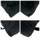 PRADA Shoulder Bag Nylon Black SilverMetal Shoulder Bag Sacoche Test Triangle With logo Women Used Authentic