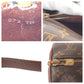LOUIS VUITTON Handbag M51365 PVC Brown Gold Metal Handbag Shoulder Bag Monogram Papillon 30 Women Used Authentic