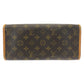 LOUIS VUITTON Tote Bag M40007 PVC Brown Gold Metal Monogram Popan cool o