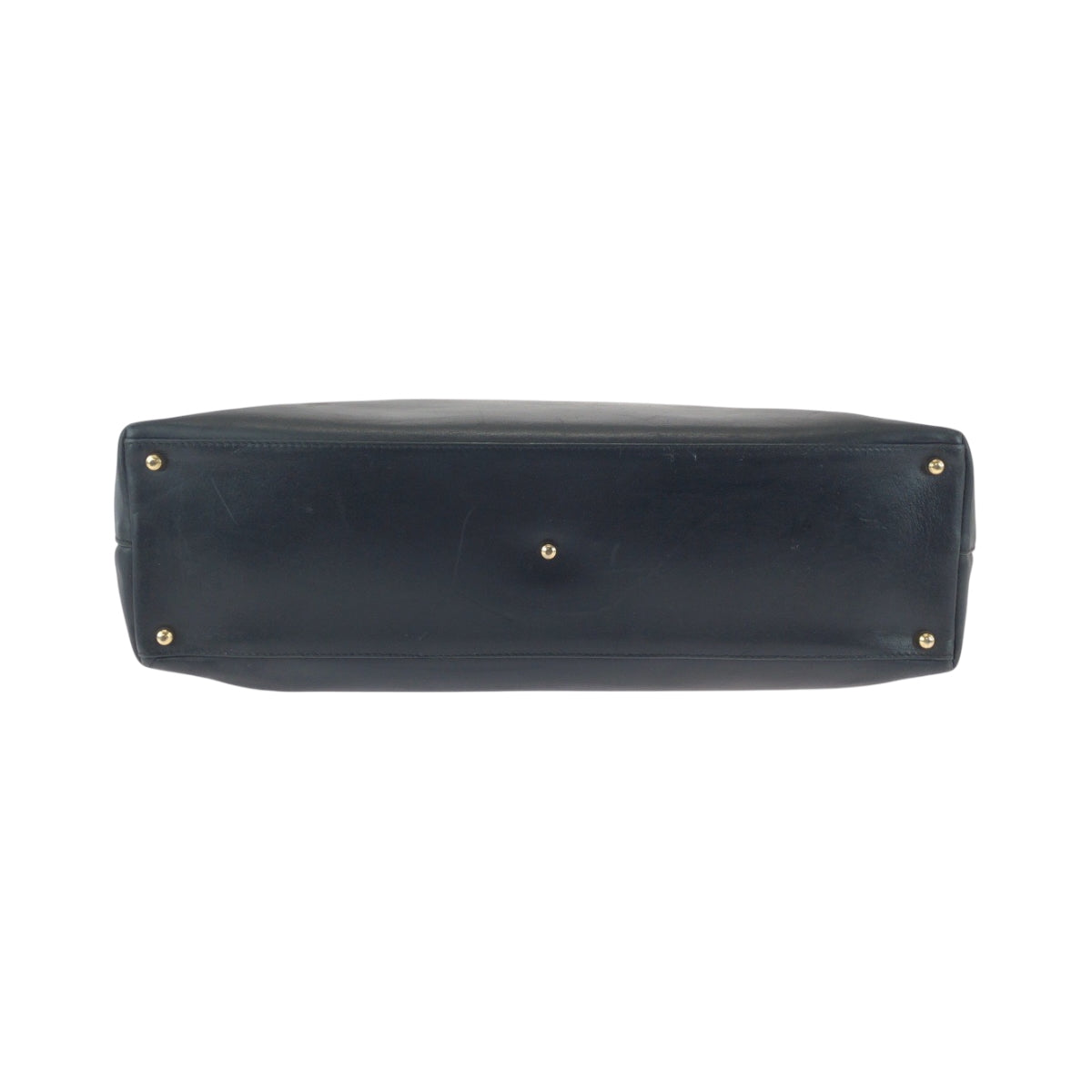 GUCCI Tote Bag 002 2122 0507 leather Black GoldMetal Tote Bag Shoulder Bag Bamboo Women Used Authentic