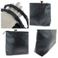 GUCCI Tote Bag 002 2122 0507 leather Black GoldMetal Tote Bag Shoulder Bag Bamboo Women Used Authentic