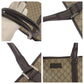 GUCCI Tote Bag 415288 GG Supreme Canvas Beige Dark Brown SilverMetal Tote Bag Shoulder Bag Women Used Authentic