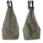 GUCCI Tote Bag 415288 GG Supreme Canvas Beige Dark Brown SilverMetal Tote Bag Shoulder Bag Women Used Authentic