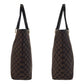 GUCCI Tote Bag 002 1098 GG canvas, leather Brown Gold Metal Tote Bag Shoulder Bag Women Used Authentic