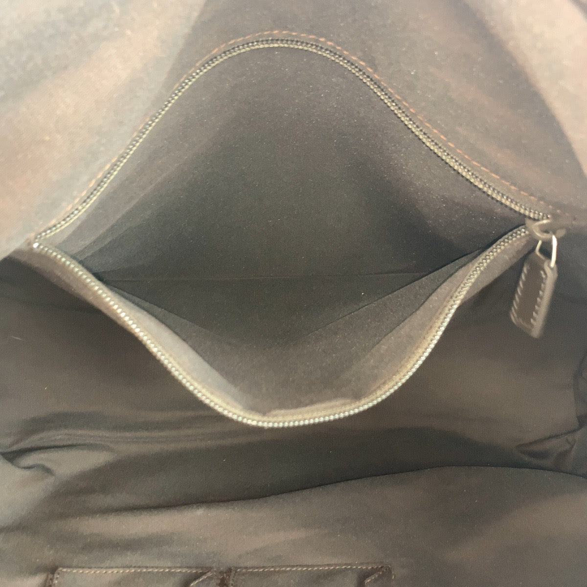 GUCCI Tote Bag 267474 GG canvas Brown Silver Metal Tote Bag Shoulder Bag Unisex mens Used Authentic
