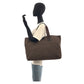 GUCCI Tote Bag 267474 GG canvas Brown Silver Metal Tote Bag Shoulder Bag Unisex mens Used Authentic