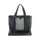 GUCCI Tote Bag 002 0404 Nylon Black black Tote Bag Shoulder Bag mesh Women Used Authentic
