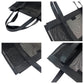 GUCCI Tote Bag 002 0404 Nylon Black black Tote Bag Shoulder Bag mesh Women Used Authentic