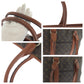 LOUIS VUITTON Tote Bag M42425 PVC Brown Gold Metal Tote Bag Shoulder Bag Monogram suck weekend mens Used Authentic