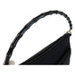 GUCCI Handbag 000 0509 Nylon, Bamboo Black SilverMetal Bamboo Women Used Authentic