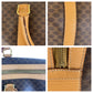 CELINE Boston Duffel bag PVC Brown Gold Metal Macadam Women Used Authentic