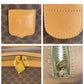 CELINE Boston Duffel bag PVC Brown Gold Metal Macadam Women Used Authentic