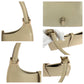 GUCCI Shoulder Bag 002 1068 leather Ivory Gold Metal One Shoulder Bag Handbag Jackie Women Used Authentic