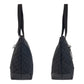 GUCCI Tote Bag 34339 GG canvas, leather Black black Tote Bag Shoulder Bag Women Used Authentic