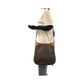 LOUIS VUITTON Shoulder Bag M56390 PVC, Leather Brown Gold Metal Shoulder Bag Pochette Monogram Odeon PM Women Used Authentic
