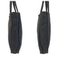 PRADA Tote Bag Nylon Black SilverMetal Tote Bag Shoulder Bag Test Triangle With logo Women Used Authentic