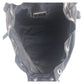 PRADA Backpack Nylon Black SilverMetal Backpack Test Triangle With logo Women Used Authentic