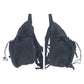 PRADA Backpack Nylon Black SilverMetal Backpack Test Triangle With logo Women Used Authentic