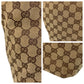 GUCCI Tote Bag 131231 GG canvas, leather Beige brown Tote Bag Shoulder Bag Sherry line Women Used Authentic