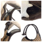GUCCI Shoulder Bag 01719 GG canvas, leather Brown Silver Metal Jackie Women Used Authentic