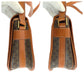 CELINE Shoulder Bag PVC, Leather Brown Gold Metal Shoulder Bag pochette Macadam Women Used Authentic