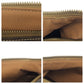 CELINE Shoulder Bag PVC Brown Gold Metal Crossbody Shoulder Bag Handbag 2WAY Macadam Women Used Authentic