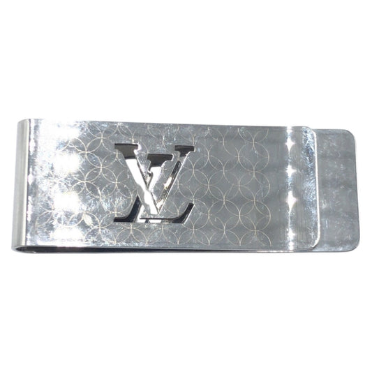 LOUIS VUITTON Money clip M65041 metal Silver Champs- リ lysées