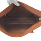LOUIS VUITTON Tote Bag M42425 PVC Brown Gold Metal Tote Bag Shoulder Bag Monogram Weekend PM Women Used Authentic