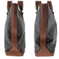 LOUIS VUITTON Tote Bag M42425 PVC Brown Gold Metal Tote Bag Shoulder Bag Monogram Weekend PM Women Used Authentic