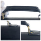 LOUIS VUITTON Business bag M54422 Epi Leather Noir Black Gold Metal Business bag briefcase Epi Serving Assistant mens Used Authentic