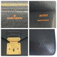 LOUIS VUITTON Business bag M54422 Epi Leather Noir Black Gold Metal Business bag briefcase Epi Serving Assistant mens Used Authentic
